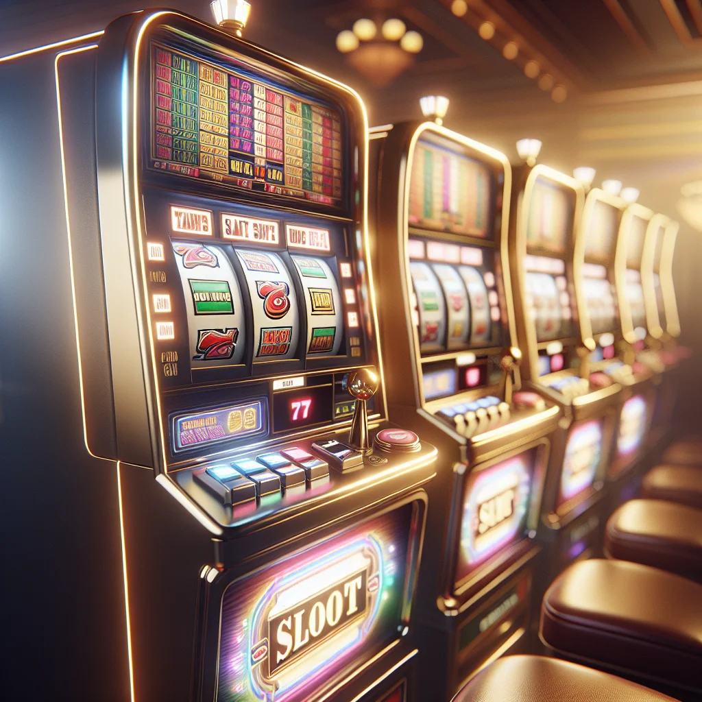 Exemplo de uma máquina de slot