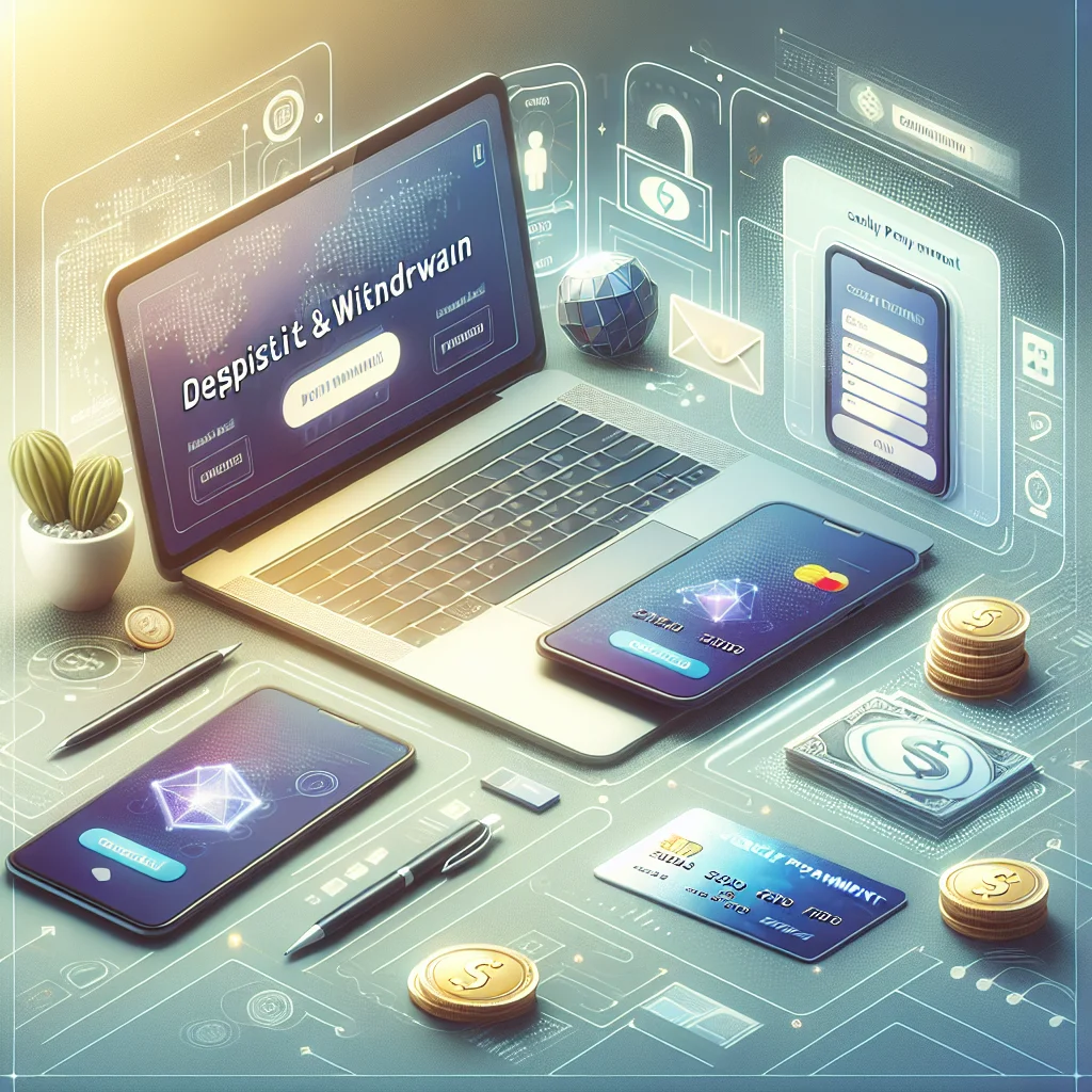 Métodos de depósito e retirada em jogos online